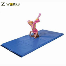 Blue Make-To-Order Folding Gym Mat Exercise Folding Foam Mat